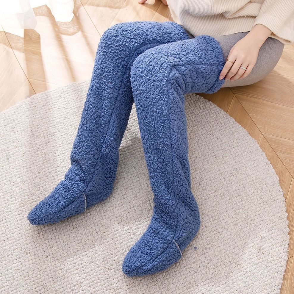 Winter Plush Knee- High socks