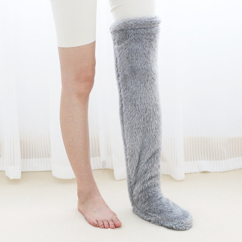 Winter Plush Knee- High socks