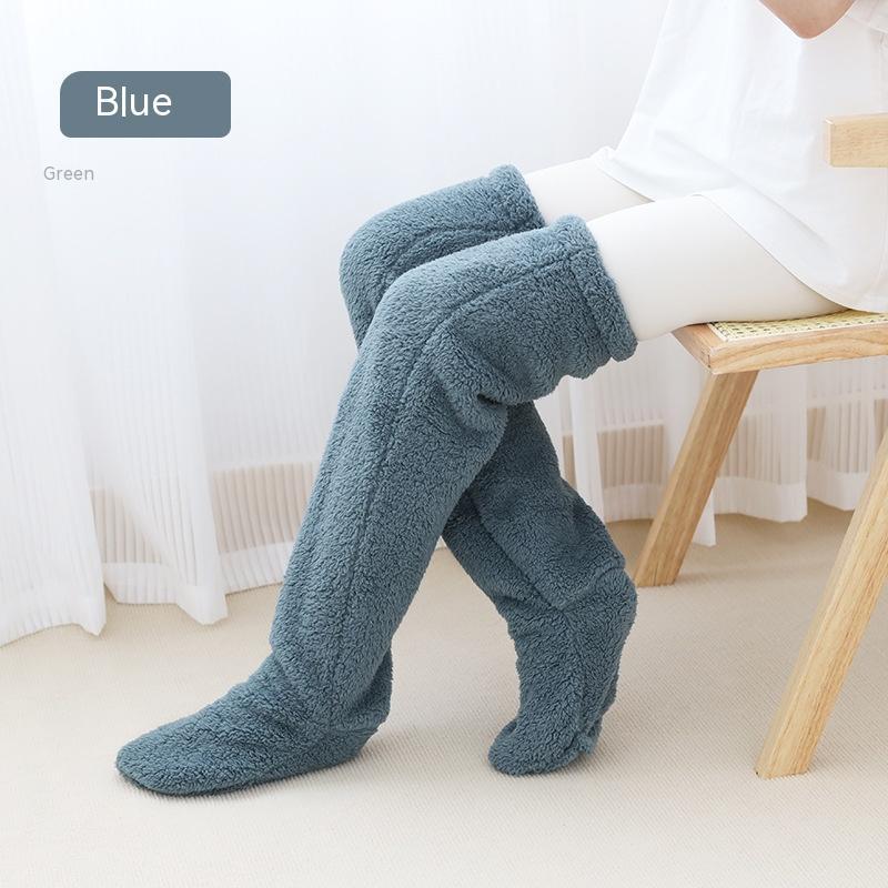 Winter Plush Knee- High socks
