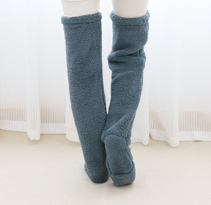 Winter Plush Knee- High socks